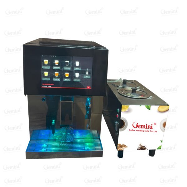 Live Coffee And Tea Vending Machine
